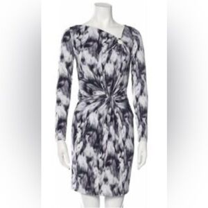 Michael Kors Elegant Black and White Women's Dress